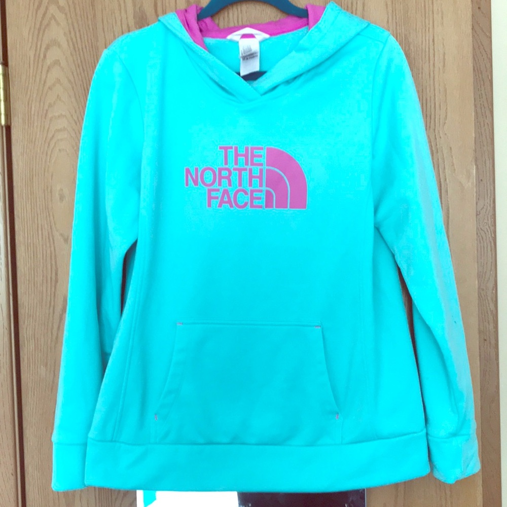 Large north face sweatshirt